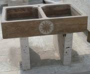 Lavandino mod. Sole Noce